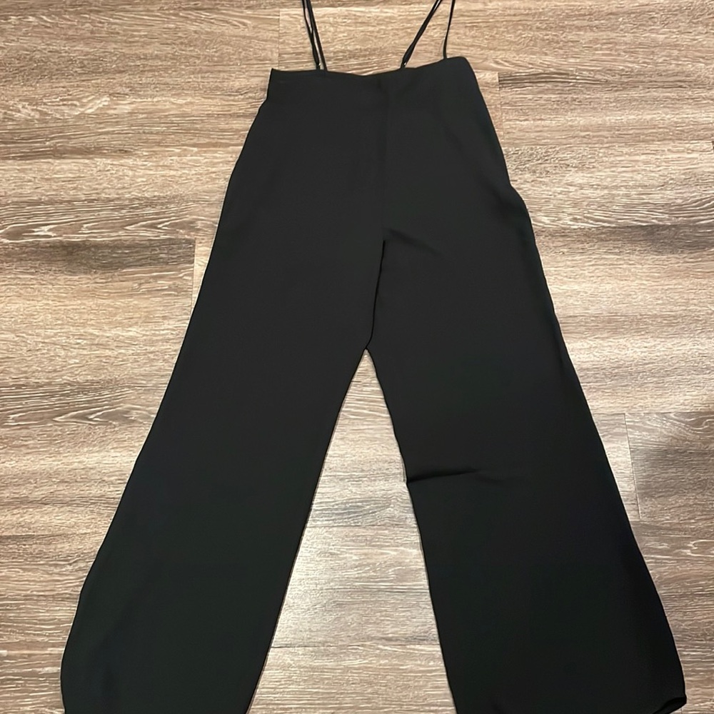 Women’s Black Overalls